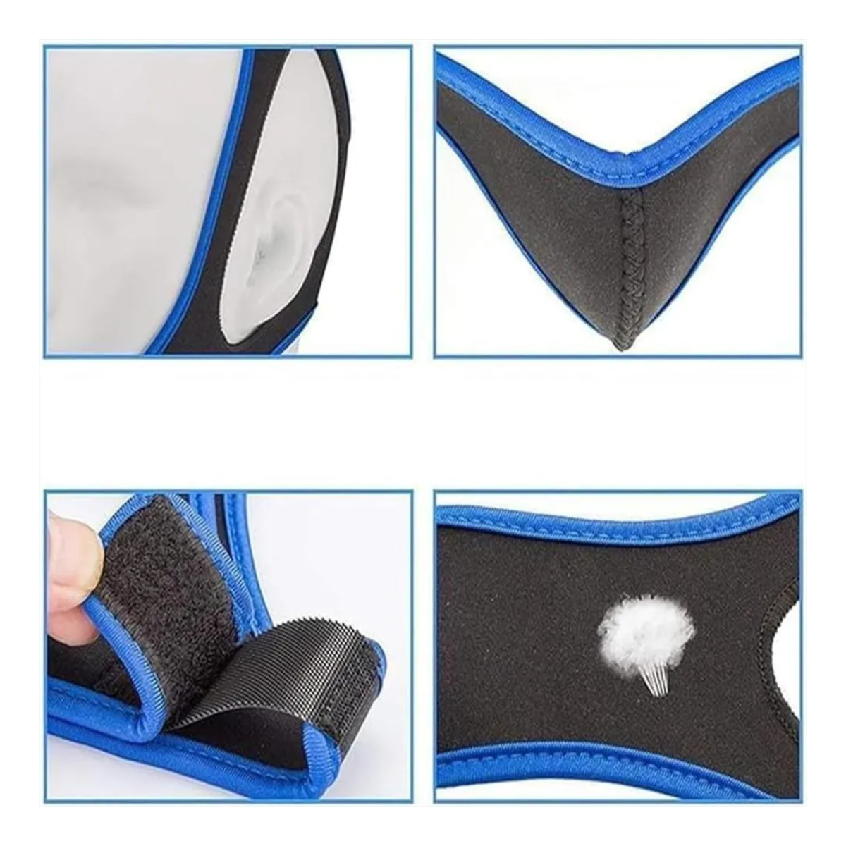 Miniatura 2 de Cinturón banda facial antirronquidos